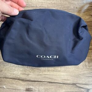 Coach Men's Black Toiletry Bag